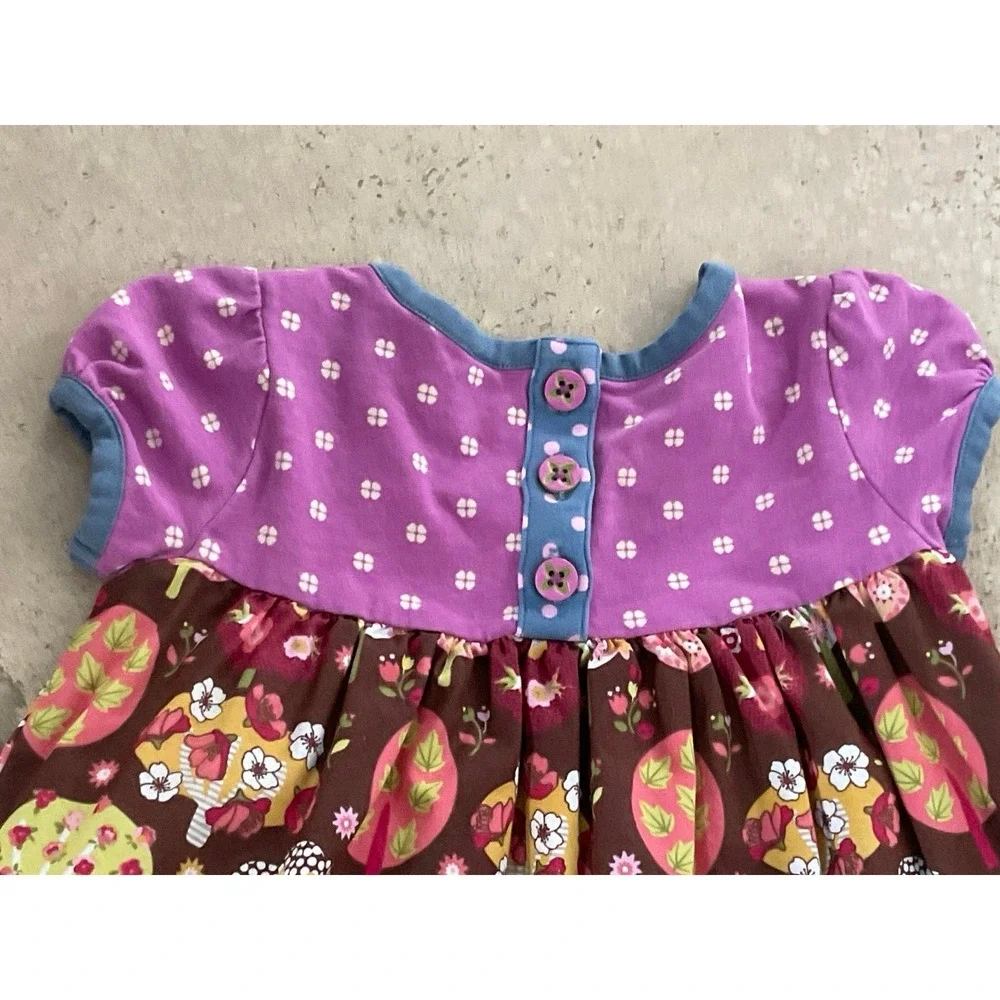Matilda Jane brown floral dress -‎ girls size 18-24 months